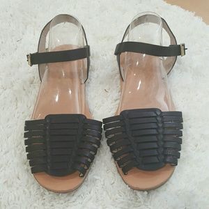 peep toe flats wide width